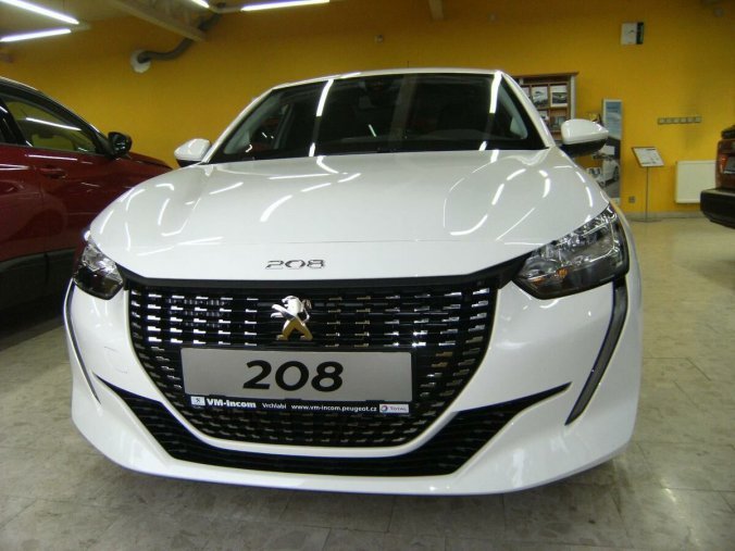 Peugeot 208, Active Pack 100k EAT8 Navi, barva bílá