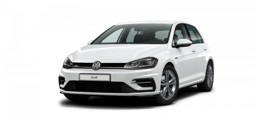 Volkswagen Golf, R-Line HL 1,5 TSI EVO BMT OPF 6G, barva bílá