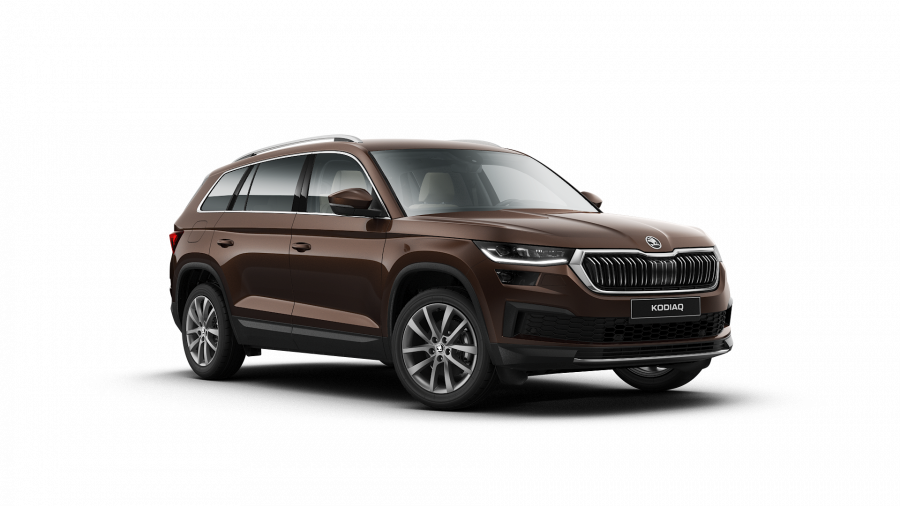 Škoda Kodiaq, 2,0 TDI 147 kW 7-stup. automat. 4x4, barva hnědá