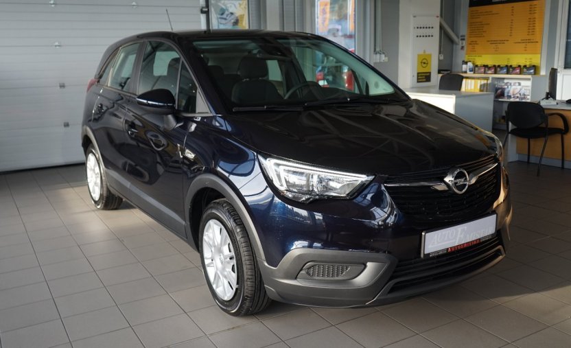 Opel Crossland X, Smile 1.2 60kW 5MT, barva modrá