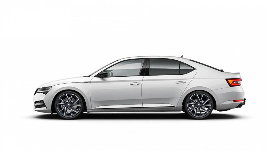 Škoda Superb, 2,0 TSI 206 kW 7-stup. automat. 4x4, barva bílá