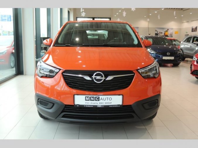 Opel Crossland X, SMILE 1.2Turbo 81kW MT6, barva oranžová