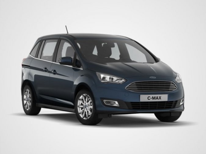 Ford C-MAX, 1.5 EcoBoost, barva modrá