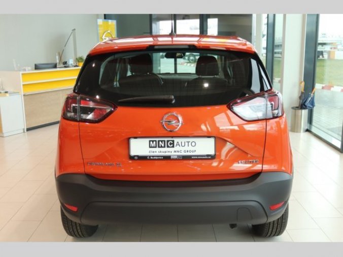 Opel Crossland X, SMILE 1.2Turbo 81kW MT6, barva oranžová