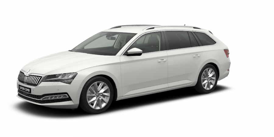 Škoda Superb, 2,0 TDI 110 kW 6-stup. mech., barva bílá