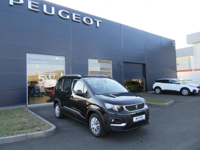 Peugeot Rifter, ACTIVE 1.5 BlueHDi 100 MAN5, barva černá