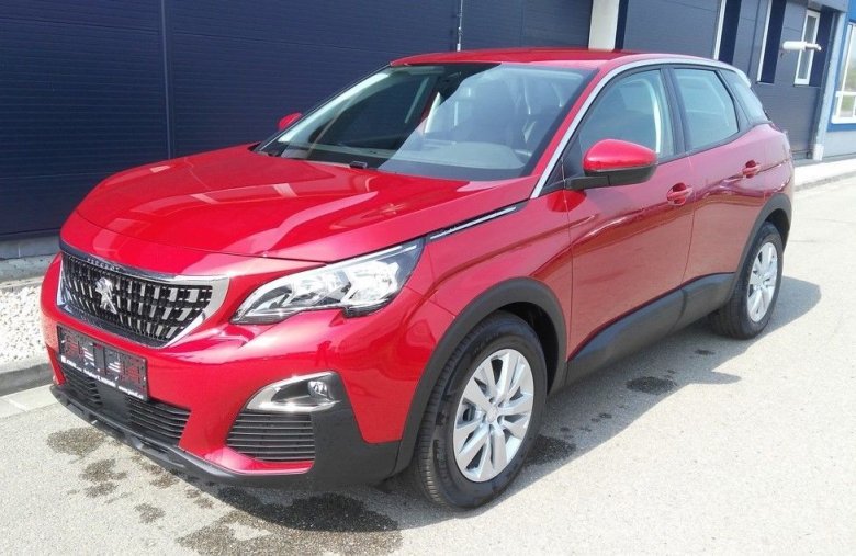 Peugeot 3008, Active 1.2 PureTech 130 S&S MAN6, barva červená