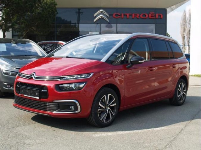 Citroën Grand C4 Spacetourer, SHINE PACK 2,0BHDi 160EAT8, barva červená