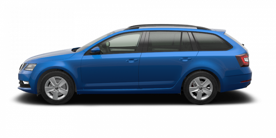 Škoda Octavia, 1,5 TSI 110 kW 6-stup. mech., barva modrá