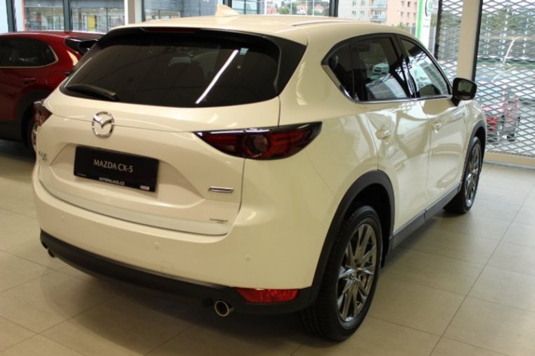 Mazda CX-5, 2,5G 194k AT AWD, barva bílá