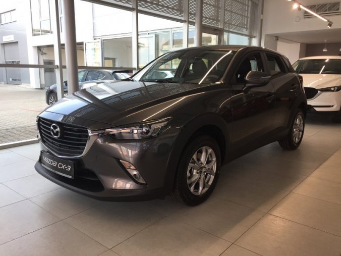 Mazda CX-3, 2,0 Skyactiv-G120, barva šedá