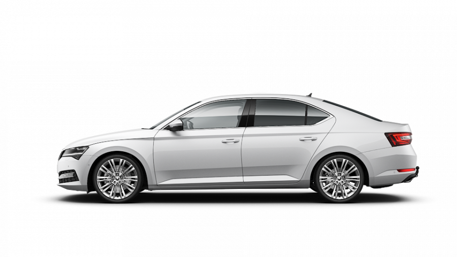 Škoda Superb, 2,0 TSI 206 kW 7-stup. automat. 4x4, barva bílá