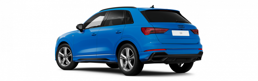 Audi Q3, Q3 S line 35 TFSI 110kW, barva modrá