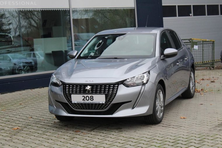 Peugeot 208, ACTIVE 1.2 74KW, barva šedá