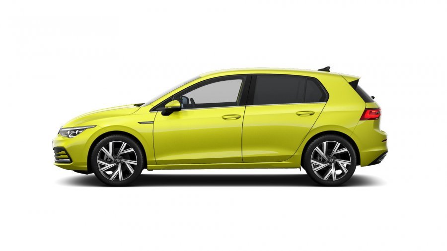 Volkswagen Golf, Golf Style 1,5 eTSI 7DSG mHEV, barva žlutá