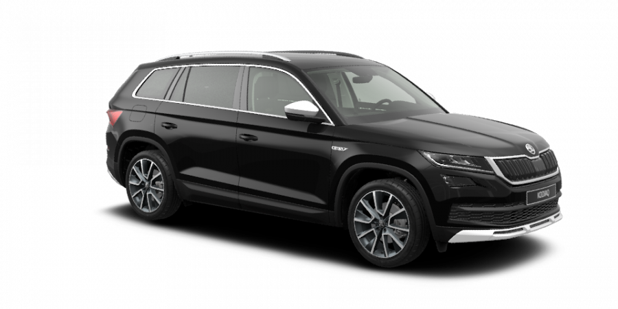 Škoda Kodiaq, 2,0 TDI 110 kW 6-stup. mech. 4x4, barva černá