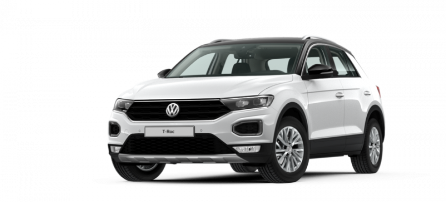 Volkswagen T-Roc, Style1,5 TSI EVO ACT OPF 6G, barva bílá