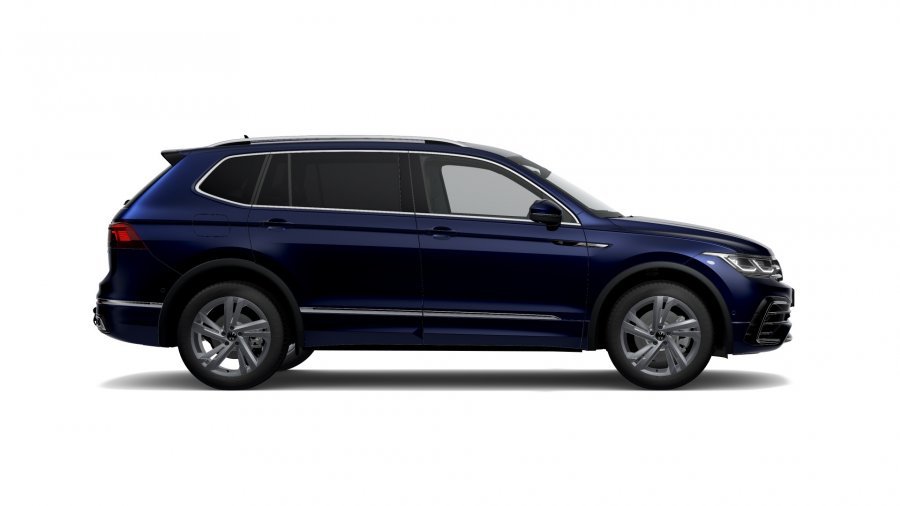 Volkswagen Tiguan Allspace, Allspace R-Line 2,0 TDI 147 kW 4M 7DSG, barva modrá