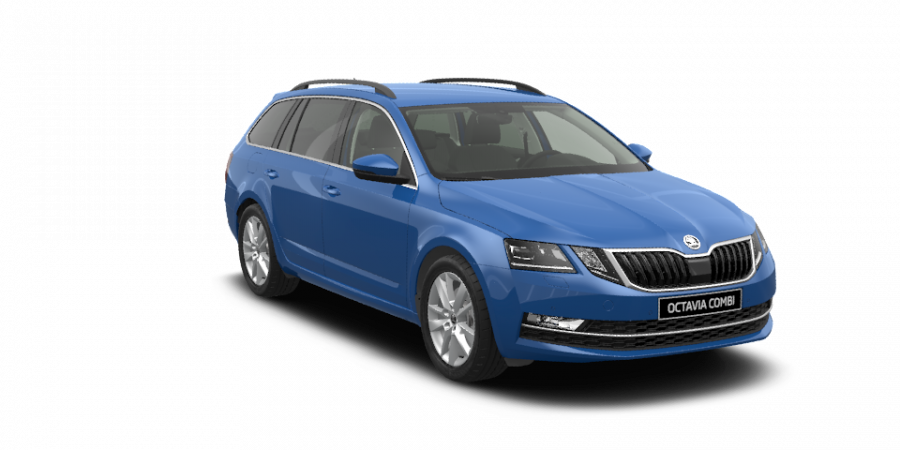 Škoda Octavia, 2,0 TDI 110 kW 6-speed mech., barva modrá