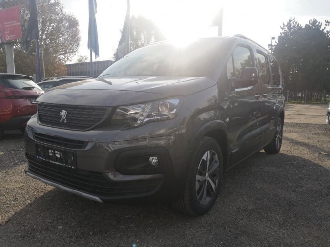 Peugeot Rifter, LONG GT LINE 1.5 130k MAN6, barva šedá