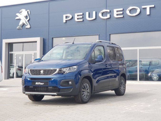 Peugeot Rifter, ALLURE 1.5 BlueHDi 100k S&S MAN5, barva modrá