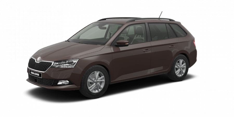 Škoda Fabia, 1,0 TSI 70 kW 5-stup. mech., barva hnědá