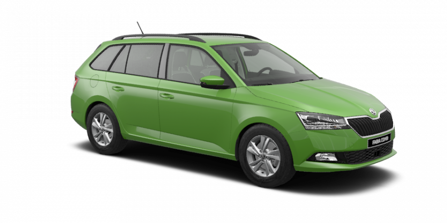 Škoda Fabia, 1,0 TSI 81 kW 6-stup. mech., barva zelená