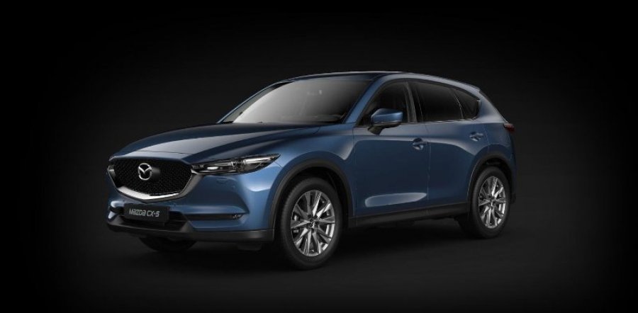 Mazda CX-5, 2,5G 194k AT, barva modrá