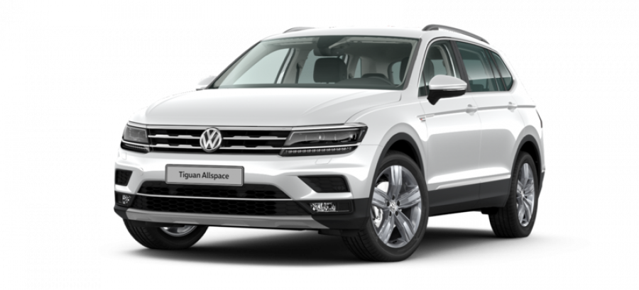 Volkswagen Tiguan Allspace, Highlin 2,0 TDI DPF 7DSG 4M SCR, barva bílá