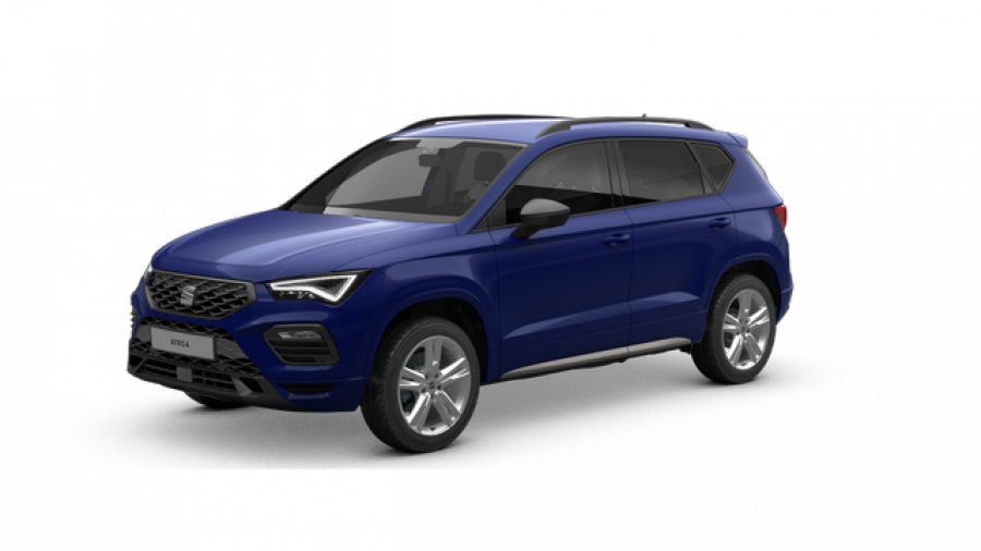 Seat Ateca, FR 1.5 TSI 150k, barva modrá