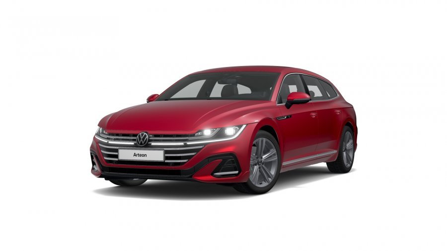 Volkswagen Arteon Shooting Brake, Arteon SB R-Line 2,0 TDI 7DSG, barva červená