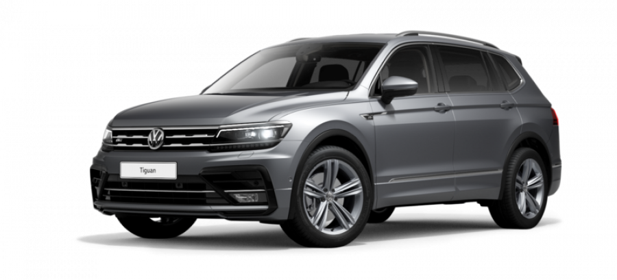 Volkswagen Tiguan Allspace, CL R-Line 2,0 TSI 7DSG 4M, barva stříbrná