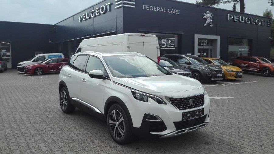 Peugeot 3008, ALLURE 1.5 BlueHDi 130k MAN6, barva bílá