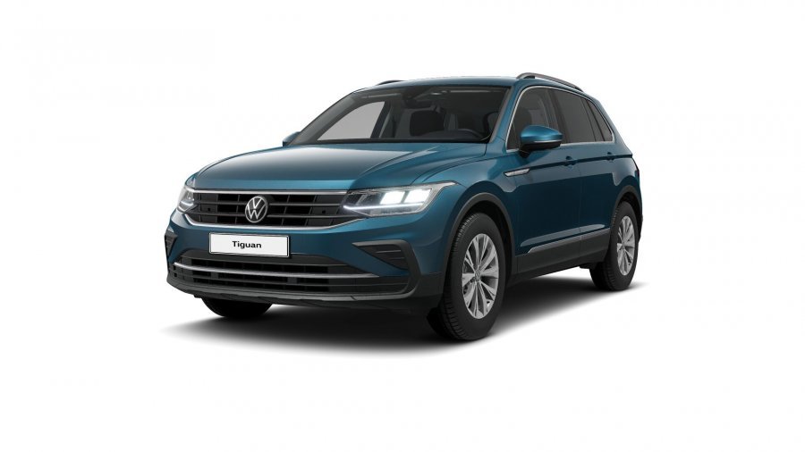 Volkswagen Tiguan, Tiguan Life 1,5 TSI 110 kW EVO 6G, barva modrá