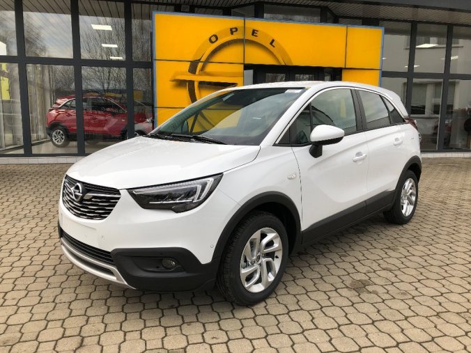 Opel Crossland X, Innovation 1.2 Turbo 81 kW, barva bílá