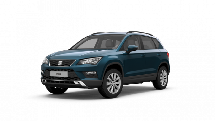 Seat Ateca, Style 1,5 TSI 150k 6M, barva modrá