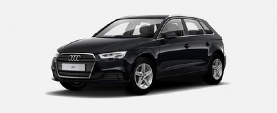 Audi A3, Spb 35 TFSI 110 kW CoD, barva černá