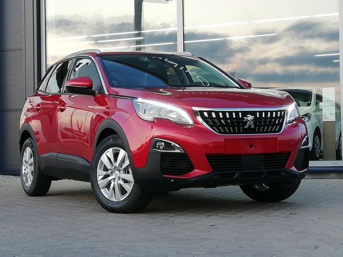 Peugeot 3008, ACTIVE 1.5 BlueHDi 130k MAN6, barva červená