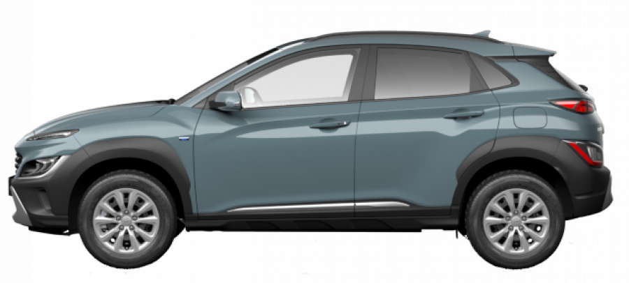 Hyundai Kona, 1,6 T-GDI 145 kW (95 NAT) 7 st. DCT, barva zelená