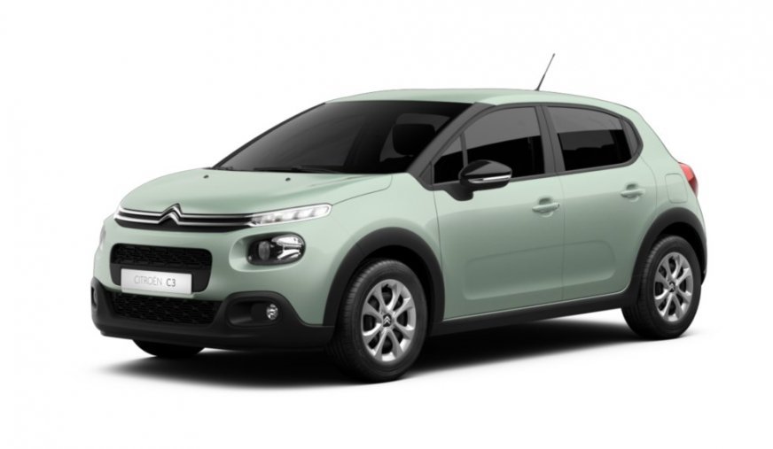 Citroën C3, 1.2 PureTech 82, barva zelená