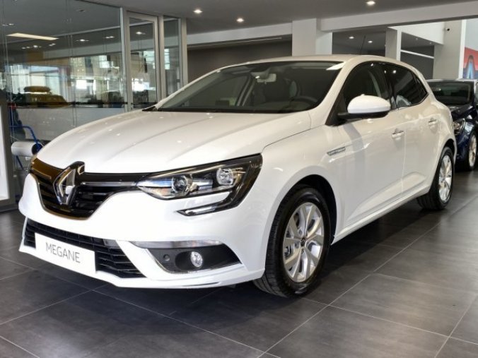 Renault Mégane, LIMITED Plus TCe 115, barva bílá