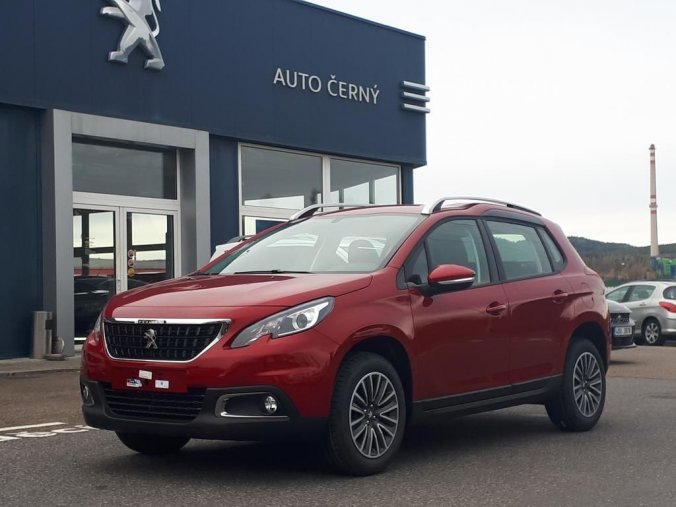 Peugeot 2008, ACTIVE 1.2 PureTech 110k MAN6, barva červená