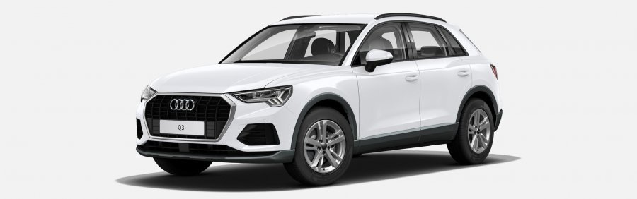 Audi Q3, Audi Q3 35 TFSI 110 kW, barva bílá