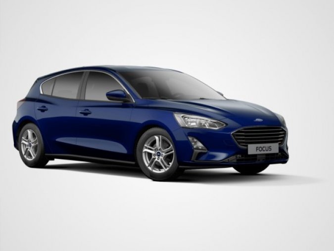 Ford Focus, 1.0 EcoBoost, barva modrá