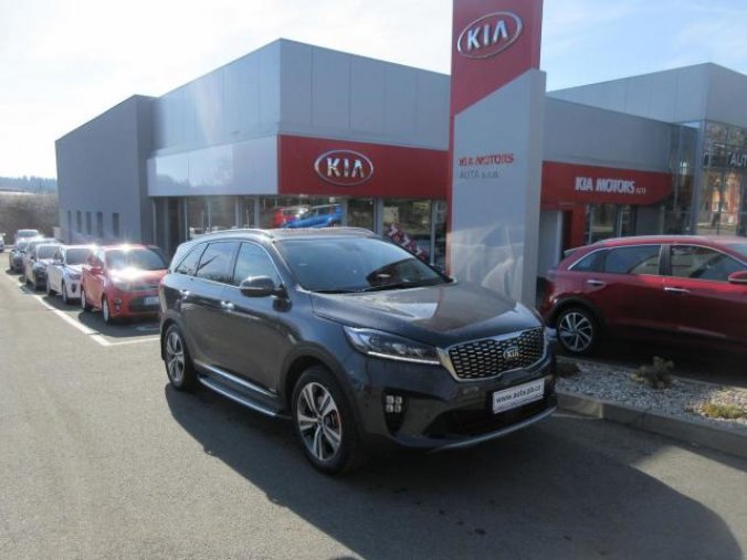 Kia Sorento, 2,2 CRDi 4x4 8A/T GT LINE, barva šedá