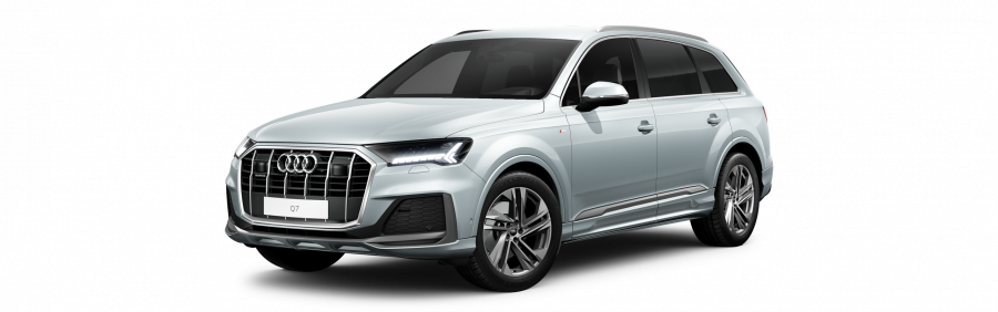 Audi Q7, Q7 S line 50 TDI quattro, barva stříbrná