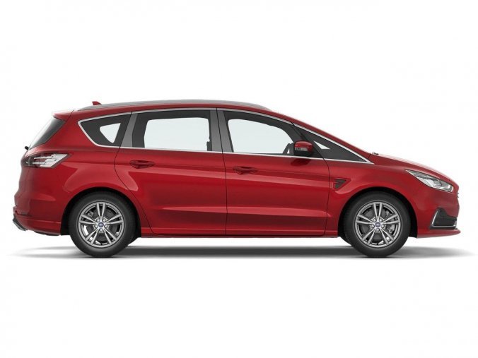 Ford S-MAX, hatchback, TITANIUM 5D 2,0 EcoBlue 110 kW / 150 k, barva červená