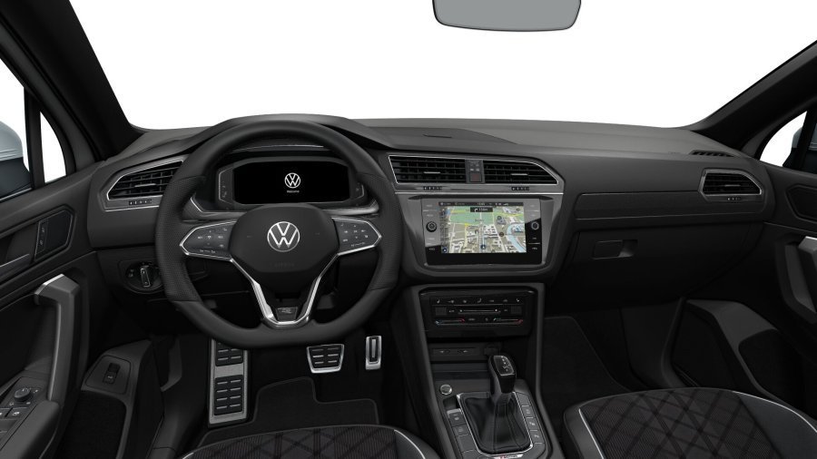 Volkswagen Tiguan Allspace, Allspace R-Line 2,0 TDI 142 kW 4M 7DSG, barva bílá