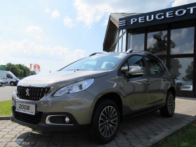 Peugeot 2008, ACTIVE 1.2 PureTech 82k NEW!, barva béžová