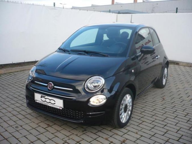 Fiat 500, 1.2 69k Lounge, barva černá